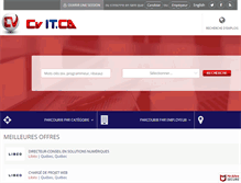 Tablet Screenshot of cvit.ca